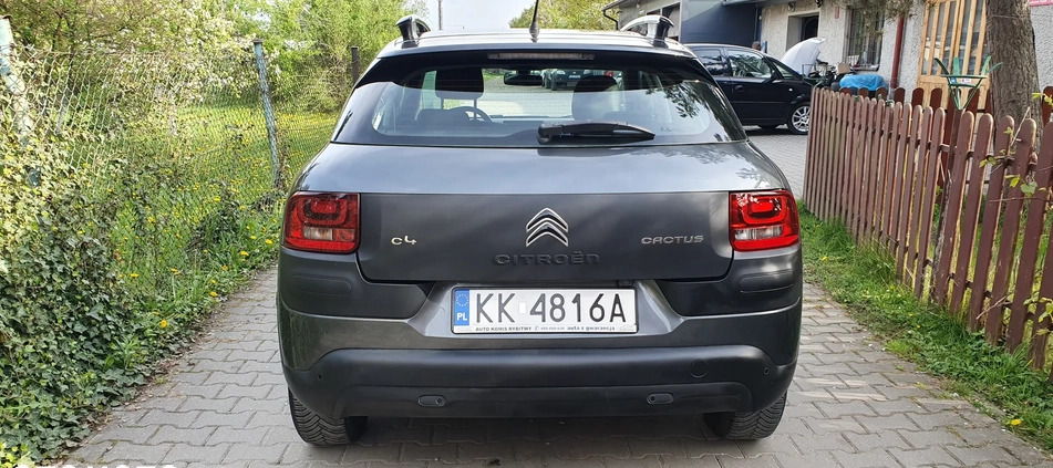 Citroen C4 Cactus cena 30250 przebieg: 228800, rok produkcji 2015 z Kraków małe 596